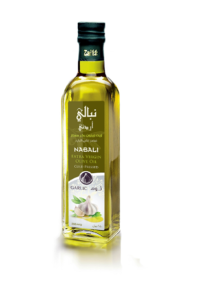 Picture of Nabali Extra Virgin Olive Oil - Garlic
